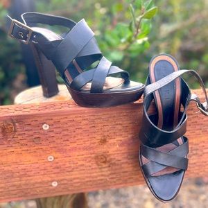 MARNI heels black leather 39